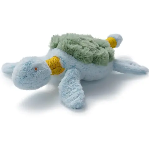 Nocciola Triple-Layer Plush Fabric Dual-Squeaker Turtle Dog Toy - Durable Chew, Tug-Ready Shell, Gum-Massaging Play Tool for Large Breed Strong Chewers, Daily Play, 2026 Design