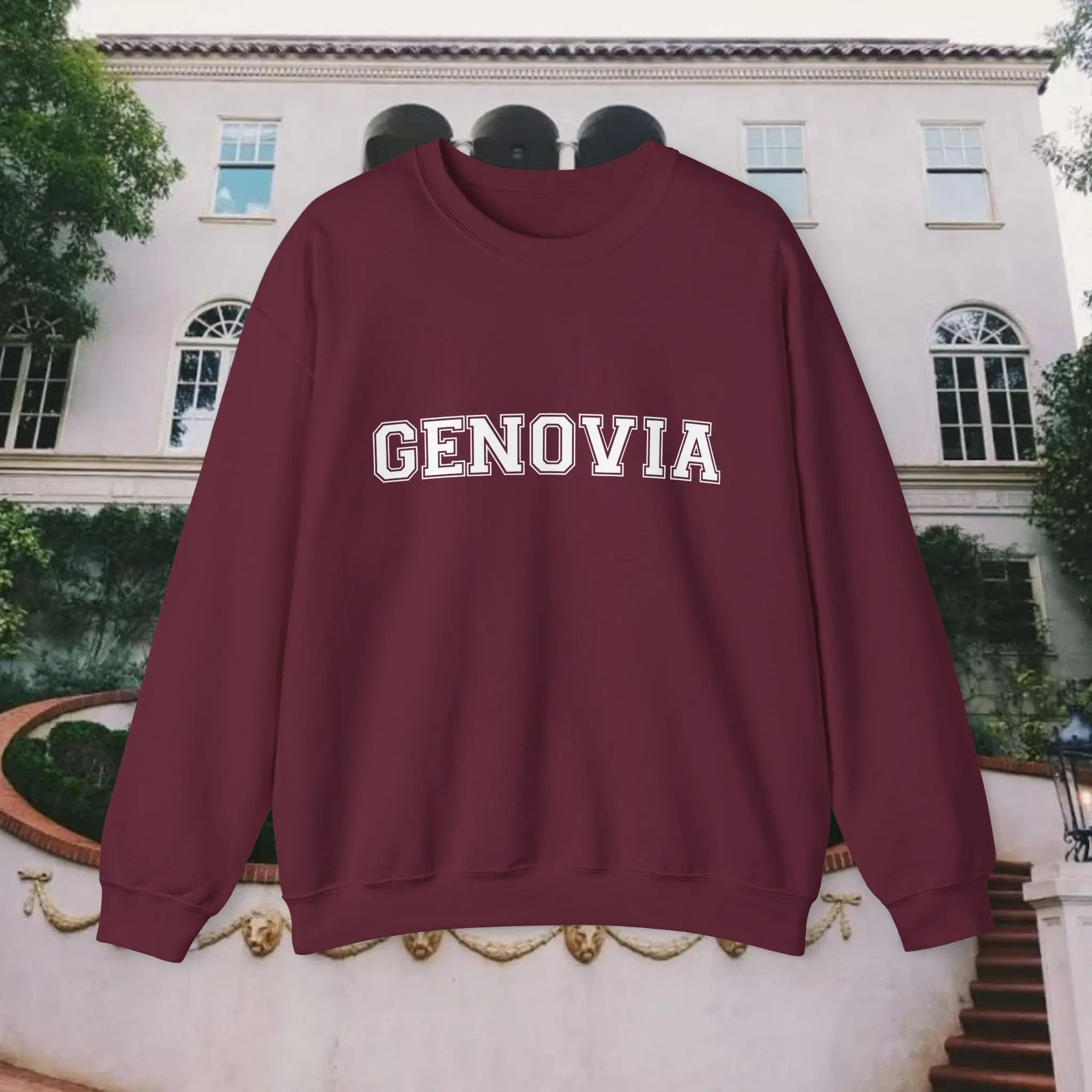 GENOVIA PRINCESS DIARIES Unisex Crewneck Sweatshirt - Cozy Casual Wear for Every Day, Gift for Friends, College Sweatshirt, Fall Fashion, Comfortable Layer