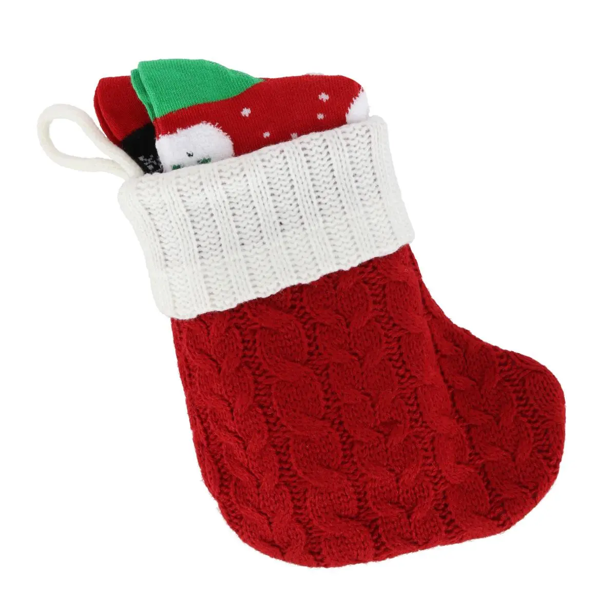 Gold Medal Women's Christmas Stocking w/ 2 pack Novelty Crew Socks, Novelty Socks, Super Soft, Decoration, Santa, Gift Set, Room Decorations, Snowman