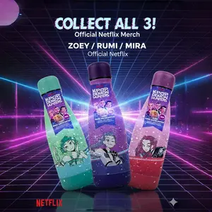 Kpop Demon Hunters Netflix Insulated Water Bottle, 17oz Stainless Steel Cup, Zoey Rumi Mira Anime Merch, Perfect Gift for Fans, Vacuum Insulated Flask
