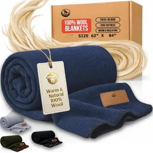 Blanket, Soft, Warm, Thick - 62"x 84"  Large Size Blanket for Bed, Couch, , Camping, Outdoors,