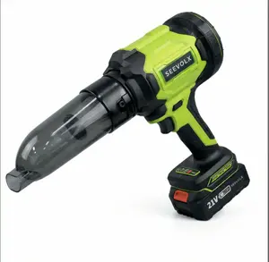 SEEVOLX Cordless Blower Vacuum Dual Mode One-Click Switch for Leaves Debris Garage