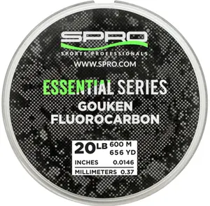SPRO Gouken Fluorocarbon Mainline Bulk Spool - 656 Yards