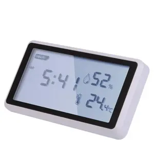 Digital display temperature and humidity meter for home use, indoor, children's room, desktop, office electronic thermometer