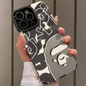 Street Graffiti Pattern Phone Case for iPhone 17 Pro Max 16 Plus 15 14 13 12 11 Pro, Dirt Resistant Shockproof Phone Protective Unique Phone Cases