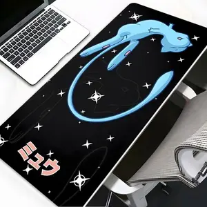Mystical Blue Creature Starry Extra Large Gaming Mouse Pad, Non-Slip Washable Rubber, Multi-Size, Extended Mousepad, Ideal for Home Office, Great Gift