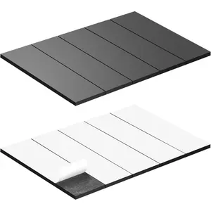 Magnetic Strips Self Adhesive 10 Pack 3" x 3/4" (75 x20 x 2 mm) Sticky Back Magnet Tapes