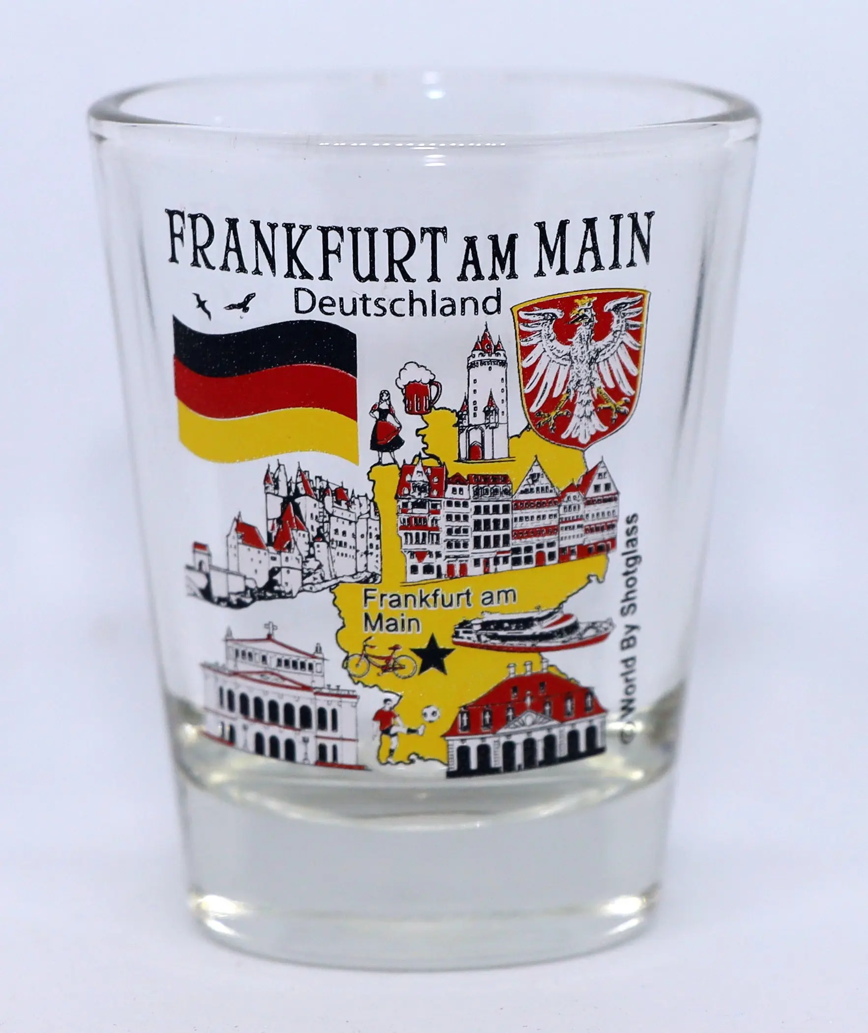 Frankfurt am Main Germany Great German Cities Collection Shot Glass