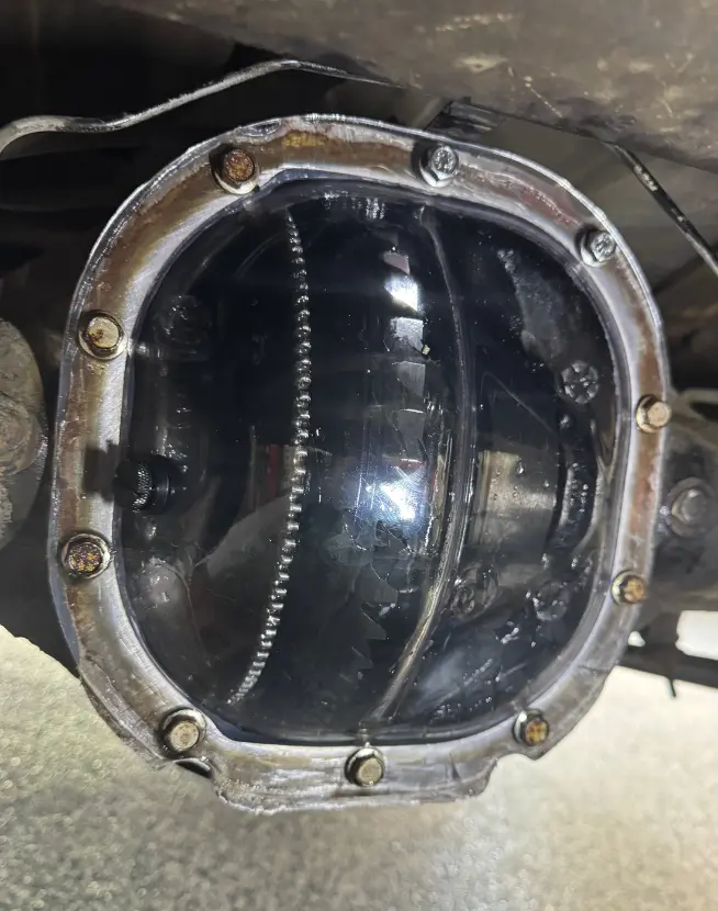 Clear Polycarbonate Ford 8.8 Differential Cover