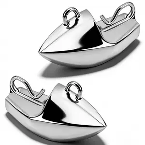 [TUODIAO]Boat-Shaped Fishing Sinker, Streamlined Sharp Bow Design, Dual Hanging Loops, Fits Sea Fishing/Boat Fishing/Casting Rigs, Sinks Precisely Without Drifting, Stays Steady on Bottom for Deep Water Fishing