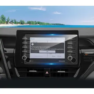 (2Pack) 2021-2023 2024 Camry Screen Protector for Toyota Camry (LE/SE/SE Nightshade/TRD) 7-inch Touch Screen, High Clarity Plastic Film 2022 2023 2024 Camry Hybrid Accessories 7"