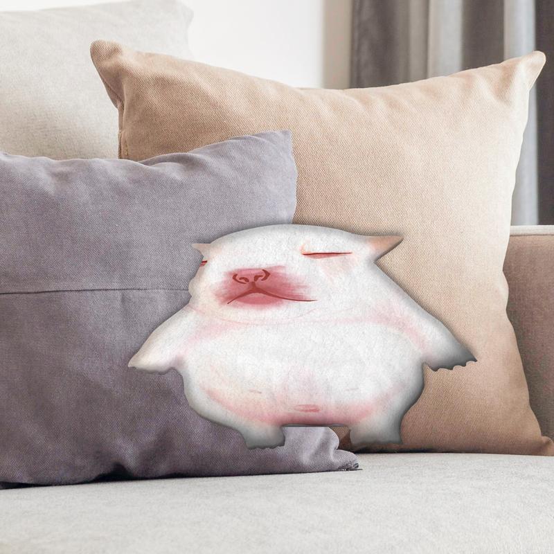 Pibble Pillow Cozy Plush Animal Design Soft and Cuddly Pillow