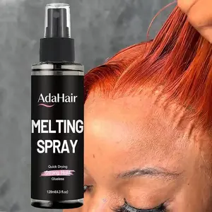 128ml/4.3fl.oz Natural Hold Lace Melting Spray - Strong Glueless Bonding Spray for Wigs | Quick-Drying Hair Adhesive | Natural Forming, Long-Lasting Hold Wig Spray