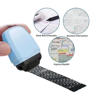 2026 Identity Protection Roller Stamp Identity Theft, Confidential, Privacy Roller Stamp Information Blocker for ID Account Data Address Security