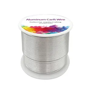 16Gauge   Crafts Wire 154FT, for  Crafting,  Metal Coiling, Sculpting, Armature,  Making Beading Floral Soft DIY Metal Craft Art Wires Colored and Soft