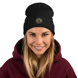 Embroidered Beanie