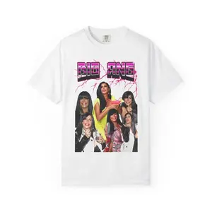 Big Ang Mob Wives Vintage Graphic Unisex T-Shirt Reality TV Fan Merchandise, Spandex, Shortsleeve