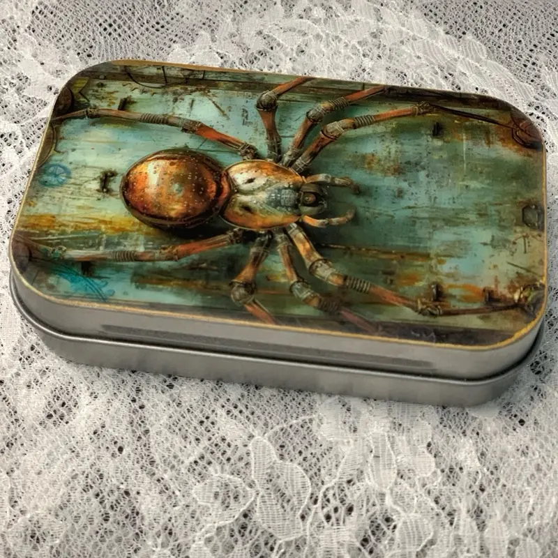 Insect style Tin Box/ storage Box/ Trinket box Insect style Tin Box/ storage Box/ Trinket box