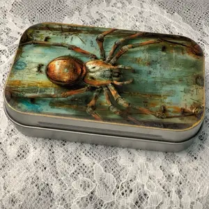 Insect style Tin Box/ storage Box/ Trinket box