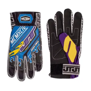 Blue Flame 90s Gloves
