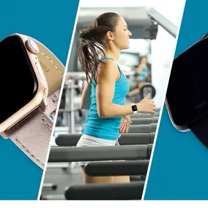 WITHit Full Protection Black Bumper with Glass Screen Protection for 45mm Apple