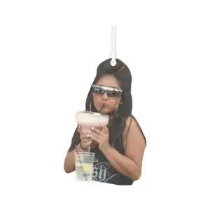 Nicole Polizzi Snooki Face Car Air Freshener Ornament Great Gift Gag Gift
