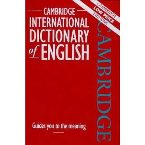 USED Book - Cambridge International Dictionary: English (Cambridge Low Price Editions) by Cambridge international dictionary (Paperback) - english