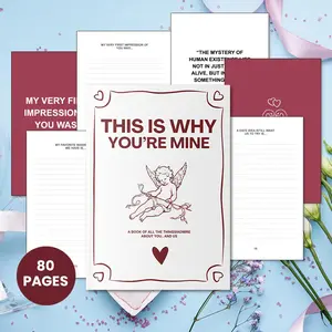 This Is Why You Belong to Me, Romantic Memory Book to Cherish Love Moments, Perfect Gift for Couples on Valentine's Day or Anniversaries