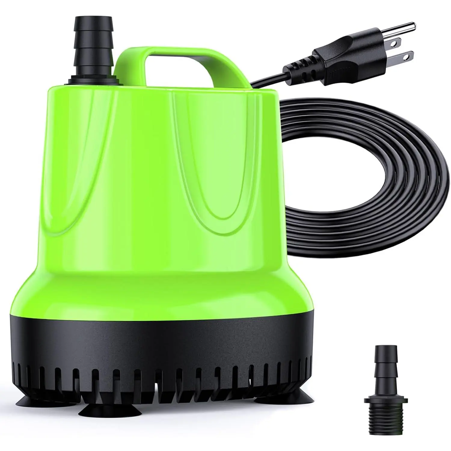 Fountain Submersible Water Pump: 160 GPH 12W Small Sump Pump for Outdoor Pond Hydroponic Statuary Waterfall Aquarium Fish Tank