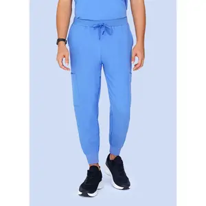 7 Pocket Joggers Ceil Blue