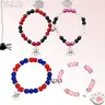 [Buy 1 Get 2] Spider Matching Friendship Bracelets for Couples Magnetic Spider & Kitty Matching Bracelets for 2 GF & BF Valentines Bracelets Jewelry Gifts for BFF Women Men Girls Kids DealsForYourDays