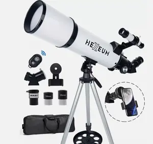 Telescope 80mm Aperture 600mm - Astronomical Portable Refracting Telescopes