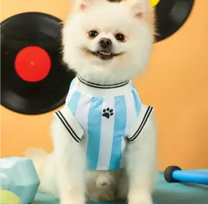 Breathable Mesh Dog Clothes Schnauzer Teddy Sport, Large Dog Jersey Basketball Clothing, Puppy T-Shirts, Summer Pet Cat Shirts