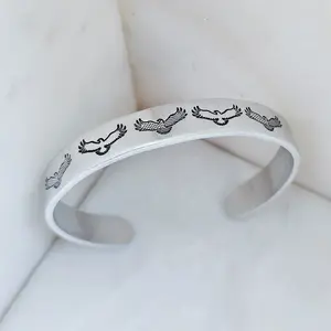 Patriotic Eagles || Cuff Bracelet