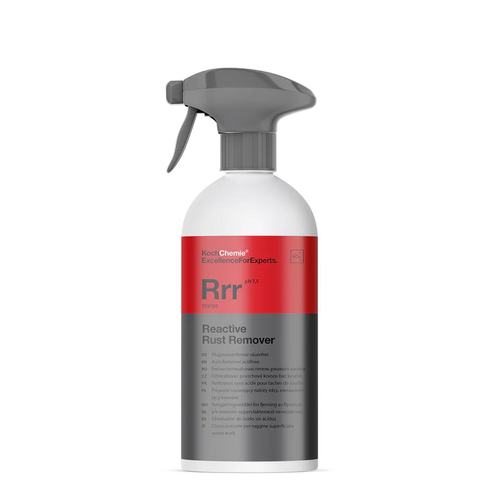 Koch Chemie Reactive Rust Remover | Rapid Metal Particle Dissolution for Safer Decontamination | Visual Indicator Guides Coverage | Suitable on Paint Rims and Exterior Glass When Used as Directed