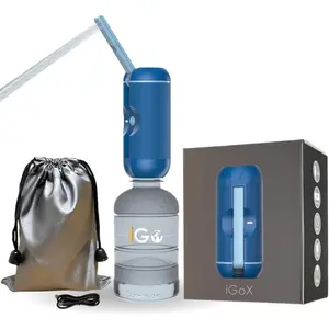 (R) Portable Travel Bidet USB-Type C Rechargeable Electric Mobile Handheld Ultra  Water  Personal Hygiene Self Care for Women & Men, iGo-X 250ml Blue