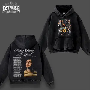 Alex Warren Finding Family On The Road Tour 2026 Hoodie #62, Vintage Washed Alex Warren Merch, Retro Concert Tour Dates Hoodie, Indie Pop Graphic Sweatshirt, Unisex Oversized Streetwear, Cozy Music Fan Gift Pullover
