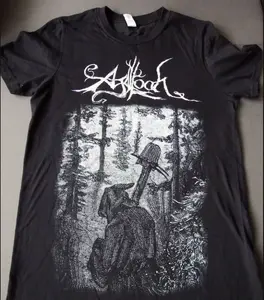 Rare Agalloch Unisex Cotton T-Shirt, Black Metal Band Graphic Tee S–5XL