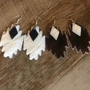 Cowhide Earrings