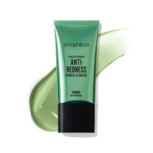 Smashbox Photo Finish Anti-Redness Correct & Soothe Primer - Lightweight, Neutralizes Redness, Soothes & Strengthen Skin with Skin-Caring Ingredients