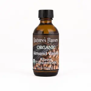 Almond Vanilla Flavor Concentrate, Organic for Baking, Beverages & More
