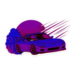 (1AD) RX7 Stickers