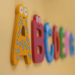 10/15/26 PCS Magnetic Learning Alphabet Letters Fridge Magnets Refrigerator Stickers Wooden Educational Kids Toys for Children magnetic letter