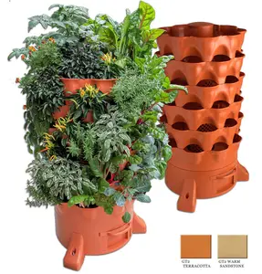 Garden Tower 2™, 50-Plant Composting Vertical Garden Planter (Dropship)