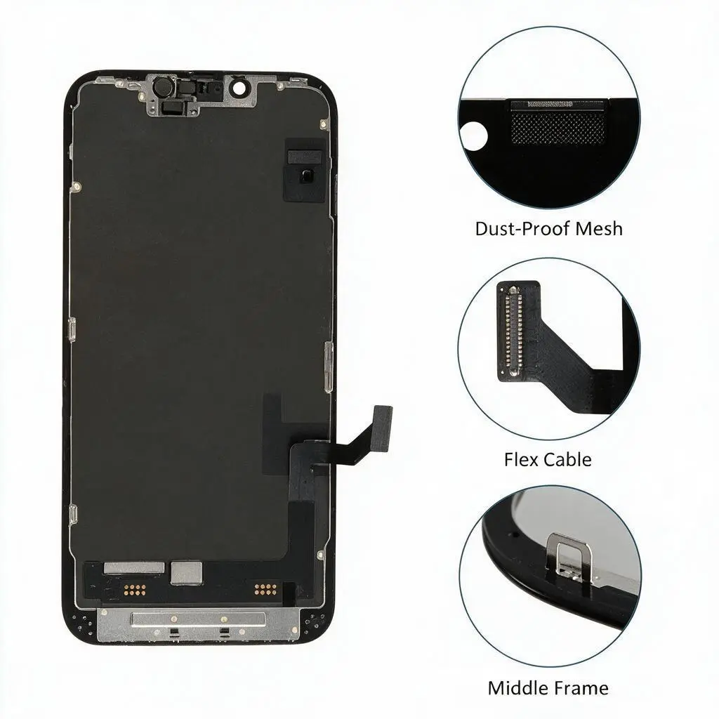 For iPhone 14/iPhone 14 plus/iPhone 14pro/iPhone 14pro max LED Display LCD Touch Screen Digitizer Replacement