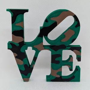 United States Army Love Park Sign For Mancave - Camouflage Sign
