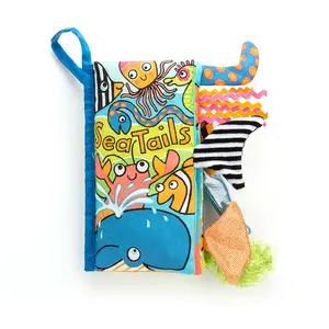 Sea Tails - Crinkly Fabric Book by Jellycat