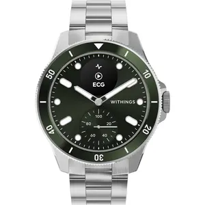 WITHINGS ScanWatch Nova 42mm Green - Health Smartwatch