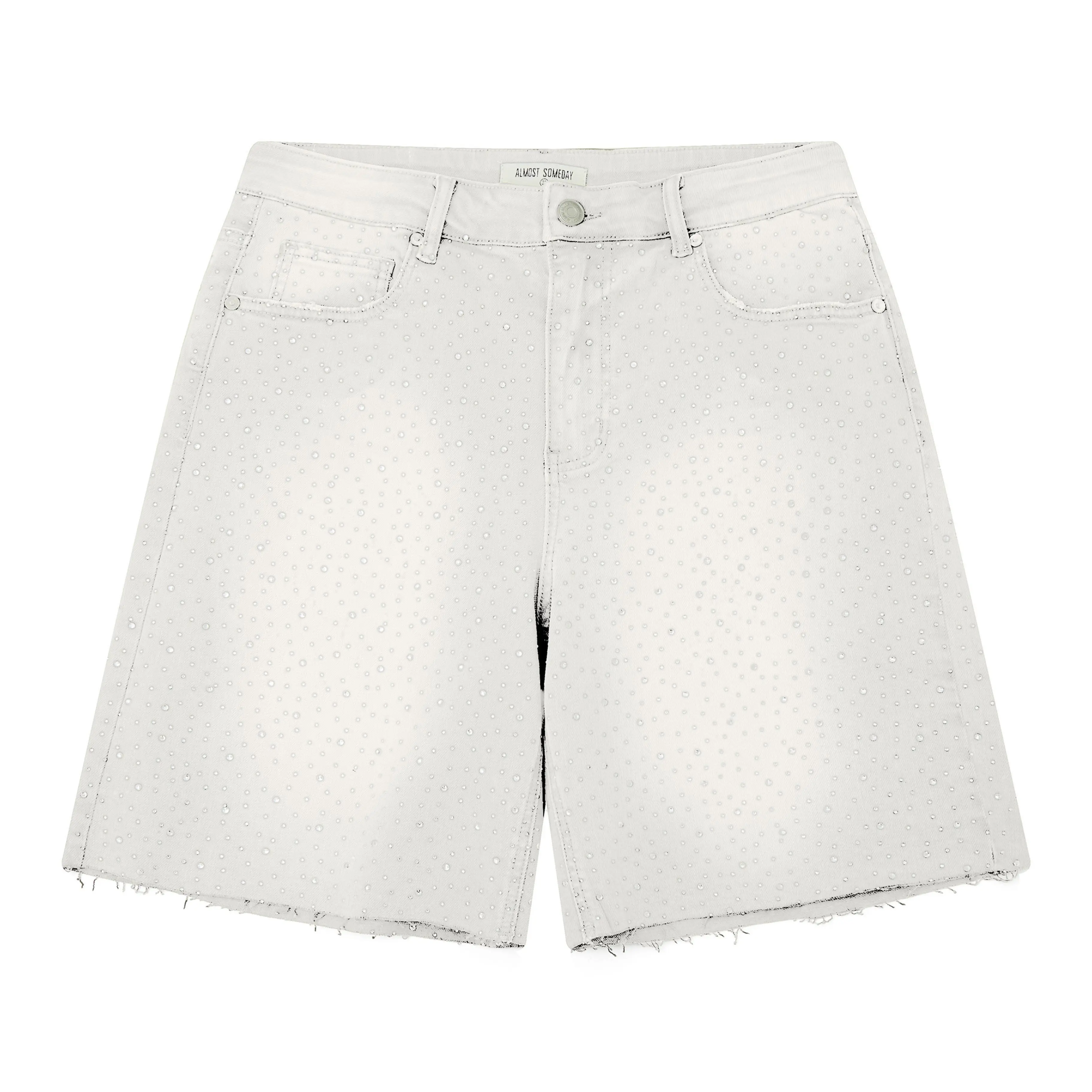 Cosmo Denim Jorts - Cream