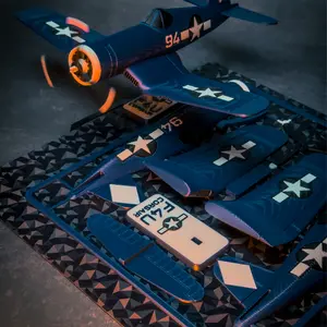 F4U Corsair Airplane Kit Card